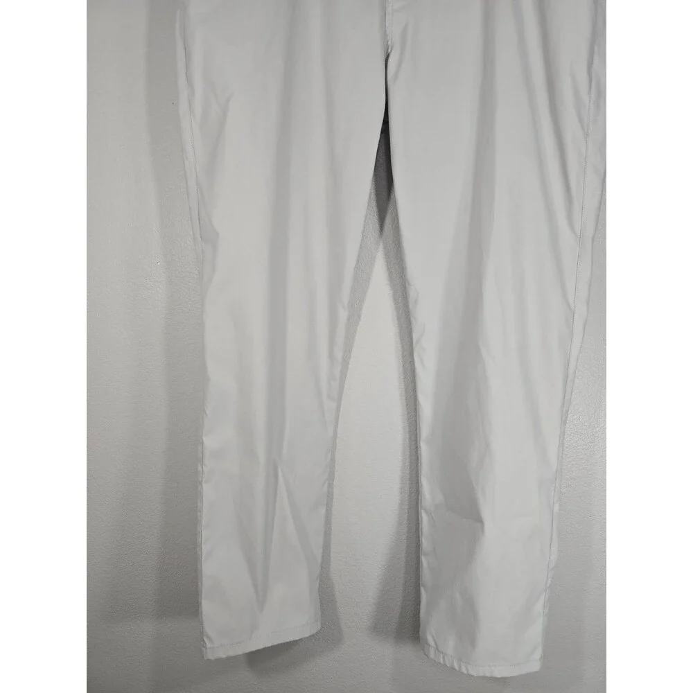Greyson Performance Wainscott Stretch Golf Pants Light Grey Men's 36x30 BQ
